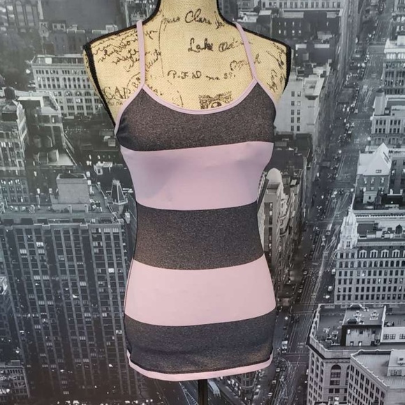 Lululemon Grey & Purple Workout Tank Top - Picture 2 of 5